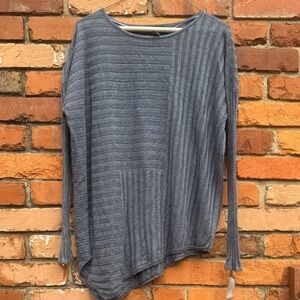 INC International Concepts Heather blue Knit Top